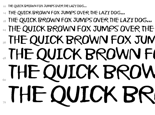 Alpha Centauri font waterfall